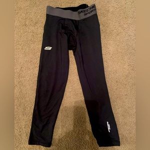 Boys skechers athletic compression pants